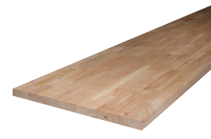 Plan de travail 26x650x2500mm hévéa